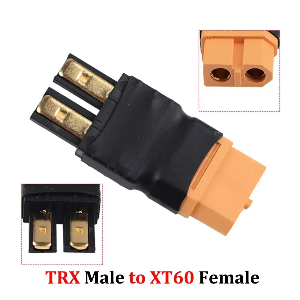 TRX laki-laki perempuan untuk EC3 EC5 XT90 XT60 T steker laki-laki perempuan tanpa kawat konektor steker adaptor untuk RC FPV kendaraan Lipo baterai
