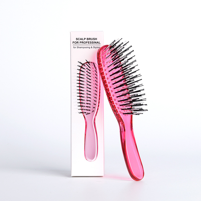 Peine de pelo de aguja alta y baja-rosa trompeta