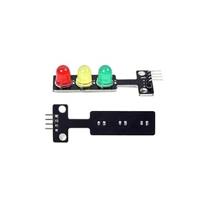 eParthub Mini-LED-Strassenlichtmodul rot gelb grün 5mm 5V Strassenlicht-LED-Anzeige E-Learning Bausteinprogrammierung - Product Image 4