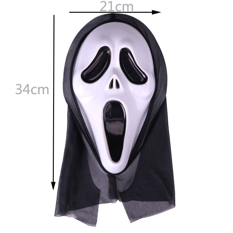 Masque de cri blanc