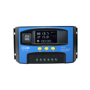 Высокое качество 12v24v Интеллектуальный PWM контроллер солнечной зарядки 30A20A10A с ЖК-дисплеем, произведенный китайской фабрикой - Product Image 1