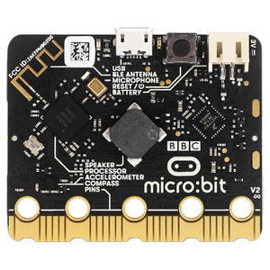 BBC Microbit V2.2アップグレードボードDIYコンピュータビットV2 Go内蔵スピーカーとマイクタッチセンシティブロゴスターターキット - Product Image 4