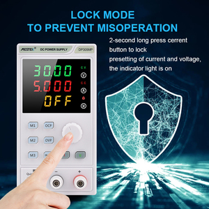 Mestek-fuente de alimentación de cuatro dígitos, fuente de alimentación de 30V, 5A, con carga rápida USB, pantalla LCD HD, portátil - Product Image 5