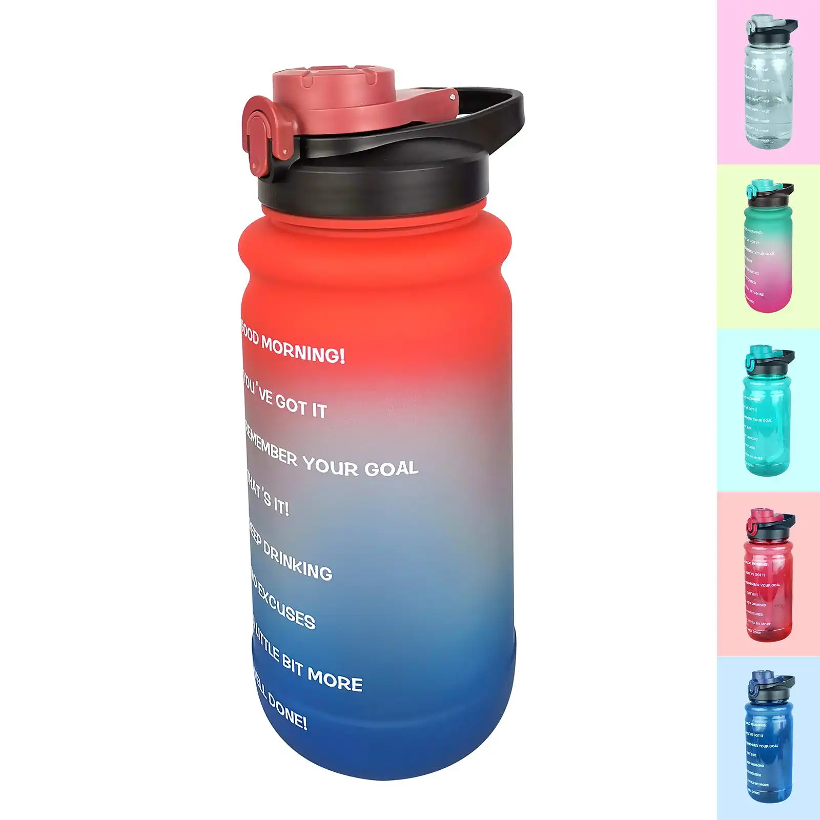 Eco Friendly plastic water bottle new arrival water jug with straw for kinds children sports fitness fashion kettle