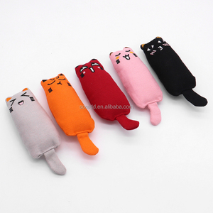 Venta al por mayor de ratones de dibujos animados interactivo resistente a mordeduras relleno mascota gatito gato dentición masticar hierba gatera juguete con hierba gatera - Product Image 5