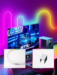Tuya RGBIC Neon halat akıllı yaşam App kontrollü LED Wifi IP68 müzik Sync için TV arkaplan ışığı DIY Bar oturma odası için Bar oturma odası - Product Image 3
