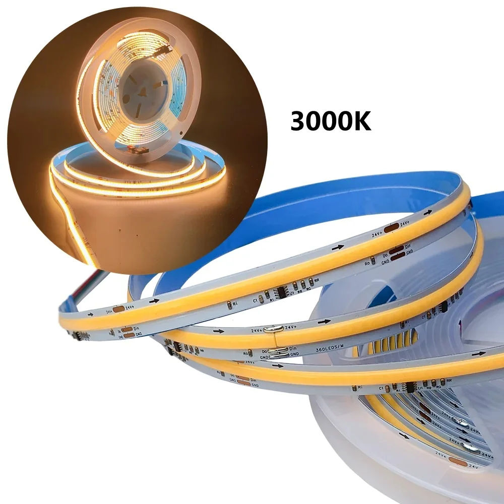 3000K (lumière chaude) monochrome