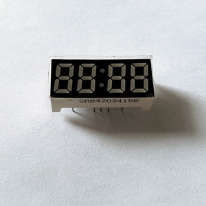 LED Große digitale Wanduhr Zeitanzeige 7 Segment LED-Anzeige 4-stelliger Bildschirm