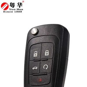 シボレーaveo cruzeオーランド自動車部品のユニバーサルリモートコントロール用高品質5ボタントランスポンダー車のキーブランク - Product Image 2