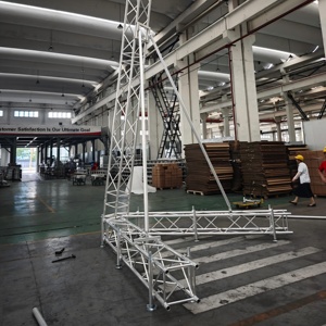 Украшения, изготовленные по индивидуальному заказу для линейного массива динамик стенд выставки подъем башни фермы - Product Image 5