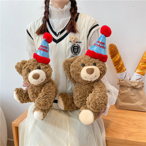 子供の誕生日ぬいぐるみかわいいミニベアレッドローズ写真テディベアおもちゃベビーギフト用 - Product Image 3