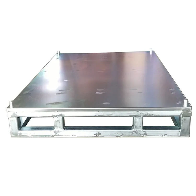 Metal Pallet China Factory Customized 1000KG Load Capacity Metal Pallet For Warehouse