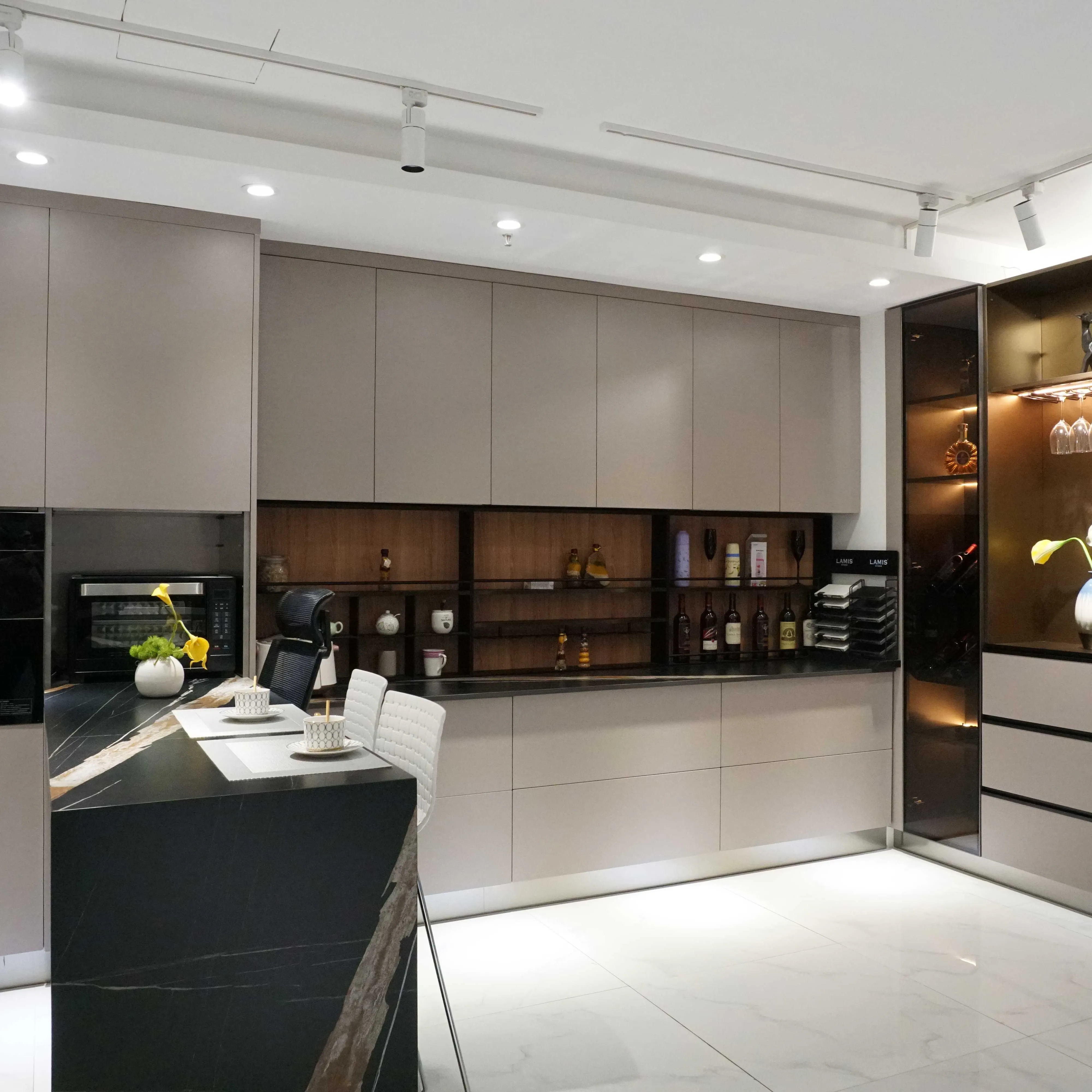 philippines home furniture custom made 304 stainless steel kitchen cabinet
