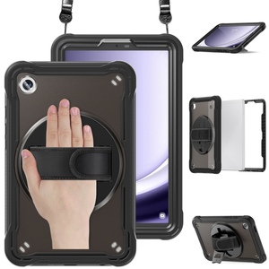 Đầy đủ cơ thể bảo vệ TPU chống sốc trường hợp máy tính bảng cho <span class=keywords><strong>Samsung</strong></span> <span class=keywords><strong>Galaxy</strong></span> <span class=keywords><strong>Tab</strong></span> A9 Sm-x110 x115 gồ ghề phong cách PC chất liệu sản xuất - Product Image 2