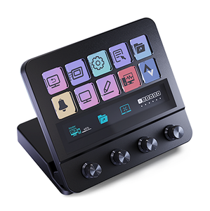 N4 Stream Dock Factory Direct,10 teclas personalizadas, 4 perillas, 1 pantalla táctil, función HUB, fabricante original - Product Image 1