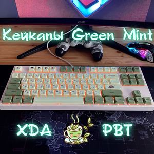 抹茶TKLキーボードバックライトメカニカルゲーミングキーボード87キーゲーマーRGBラップトップブラック用バックライト付きキーボードXDA/PBT付き - Product Image 6