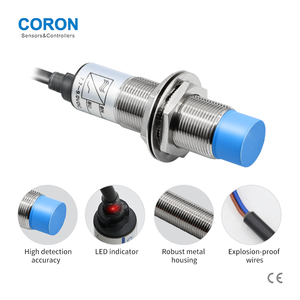 CNJ-A18-8ALB M18 8mm, petrol ve gaz kömür madenciliği endüstrisi için uygun patlamaya dayanıklı endüktif yakınlık sensörü - Product Image 3