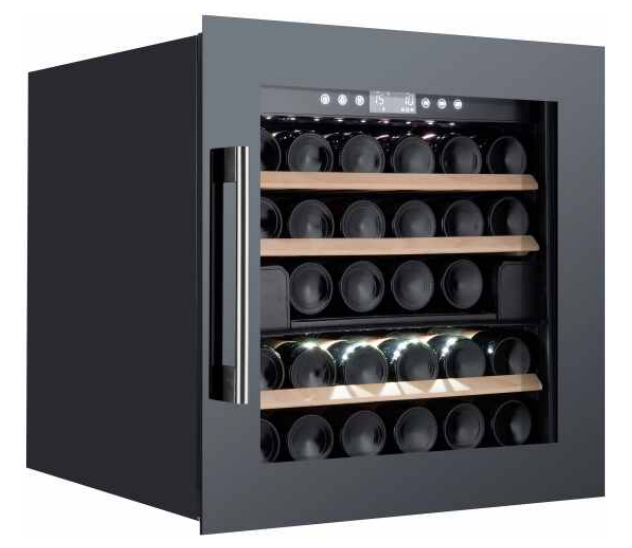 Built in 28 bottles Wine Cooler 2 zone