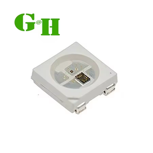 4pin 15 dijital IC dahili 4pin LEDs yüksek gerilim programlanabilir DC12V 24V 5050 RGB Doide sk15b SK9822 SMD LED çip - Product Image 1