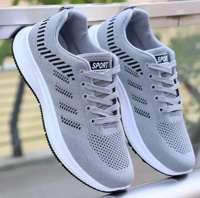 Fashion Men Sports Sneakers Comfortable Jogging Shoes Comfortable Shoes Men Breathable Casual Walking Style Shoes