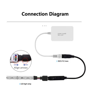 RGB 4-контактный мини-контроллер светодиодной ленты DC 5-24V 6A 144W синий зуб управление PWM сигнал Диммер для 5050 цветной ленты бар лампы - Product Image 6