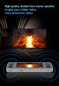 RG505オープンソースレトロアーケードビデオゲームコンソールPSP & Android Wi-Fi通信用デュアルシステムハンドヘルドPS2-Compatible