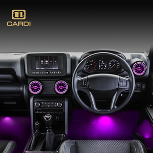 Automobile Air Conditioning Car <strong>Led</strong> <strong>Lights</strong> 64 Color Luminous Turbine Suitable for Mahindra Car Model - Product Image 3