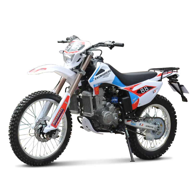 Motocross 250 Ccm Automatisches Enduro-Motorrad K8 weiß 250 Ccm Motorleistung 4-Takt-Motor