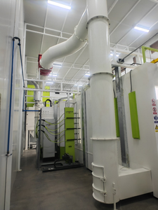 Cloud-basierte IoT-fähige Smart-Connected-Pulver beschichtung kabine Fern überwachung Echtzeit-Daten-Online-Steuer motor härtung sofen - Product Image 2