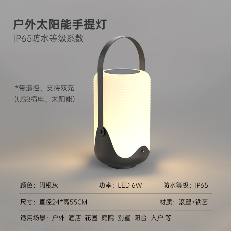 แฟลชขนาดใหญ่ สีเทาเงิน "24*55ซม." ปรับแสงได้สามสี