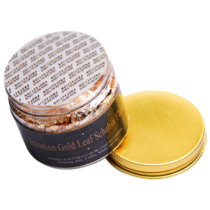 Kinno 15 grams/set taklit altın yaprak kiti sanatlar el sanatları reçine tırnak taklit altın yaprak gevreği - Product Image 4