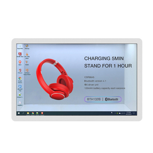 Monitor de publicidad interactivo frontal de múltiples pulgadas, escaparate de pantalla táctil, caja de pantalla LCD transparente - Product Image 4
