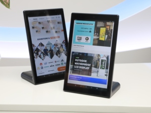 A forma di L Desktop interattivo Touch Digital Signage 10.1/14 pollici positivo recensione macchina piccola pubblicità gioco Tablet Android - Product Image 6