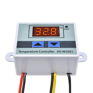 AC 220V DC12V 24V 10A XH-W3001 Digital de temperatura LED controlador de Control Sensor NTC - Product Image 1