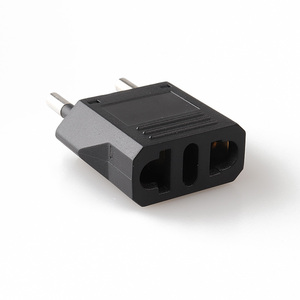 <strong>US</strong> to EU Euro Europe <strong>Plug</strong> <strong>Plug</strong> Converter 2 Round <strong>Plug</strong> AC Converter Travel Adapter American <strong>US</strong> to EU Electrical Socket - Product Image 5