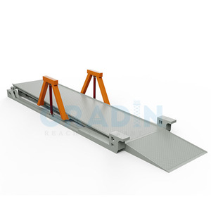Neue 60T 80T 100 Tonnen elektrische hydraulische Entladung Flip Platform Seiten neigung Hydraulischer Muldenkipper Kohle Getreide Seite Entladen
