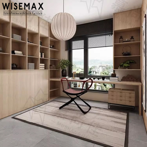 Wisemax เก้าอี้ออตโตมันสำหรับพักผ่อนทำจากไม้กรอบสแตนเลสสตีลดีไซน์ยุโรปแบบนีโอคลาสสิกเฟอร์นิเจอร์สไตล์วิลลา - Product Image 3