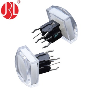 TD01-3012 הוביל מתג מגע מוארים עם keap דרך חור