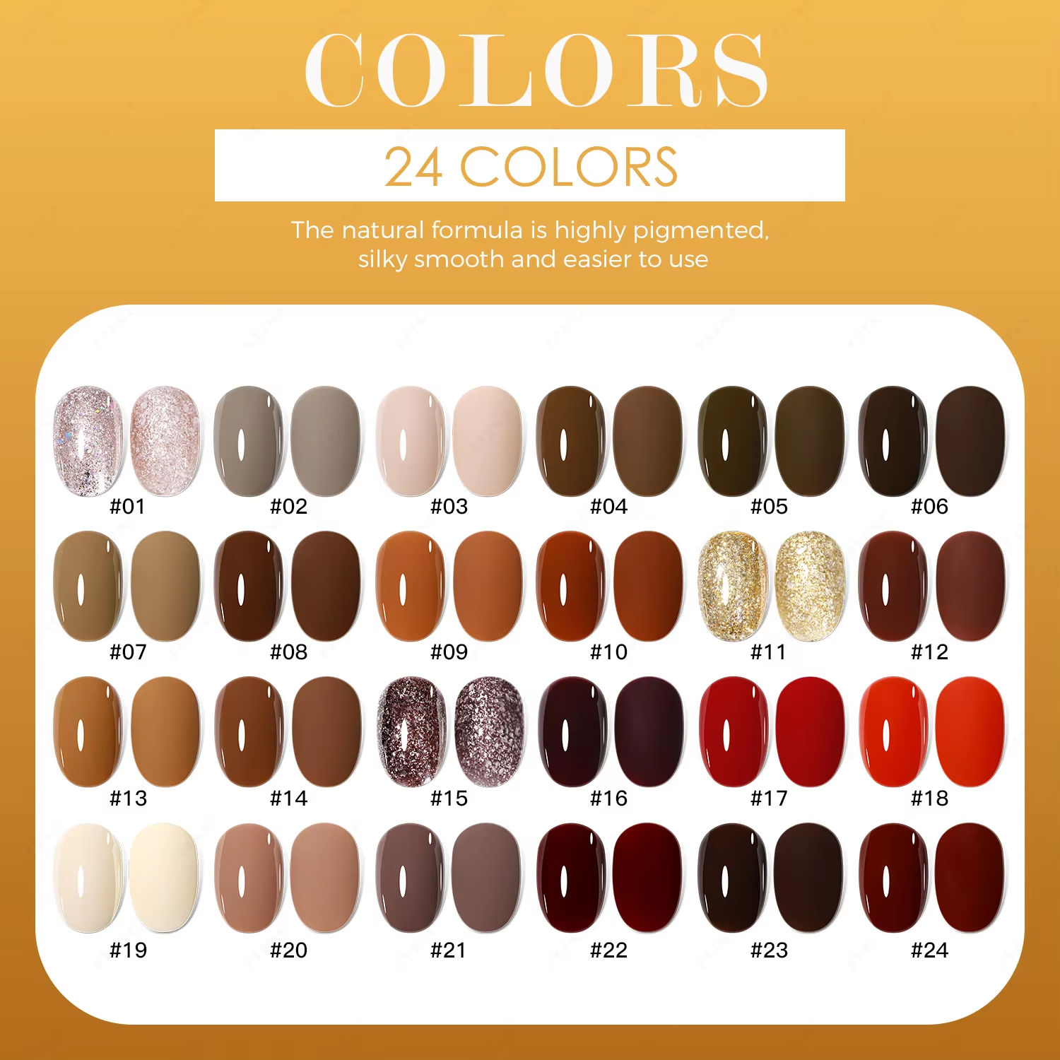Gel de color otoñal # 01-24