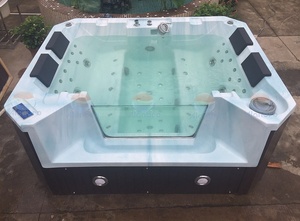 4-6 Người Bơi Spa Hồ Bơi Ngoài Trời Bồn Tắm Nước Nóng Acrylic Massage Whirlpool Bồn Tắm Với Nhà Máy Bán Buôn Giá Rẻ - Product Image 6