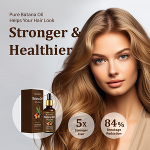 卸売天然成分ヘアケア製品プライベートラベル100% コールドプレスオーガニックバタナオイル育毛用