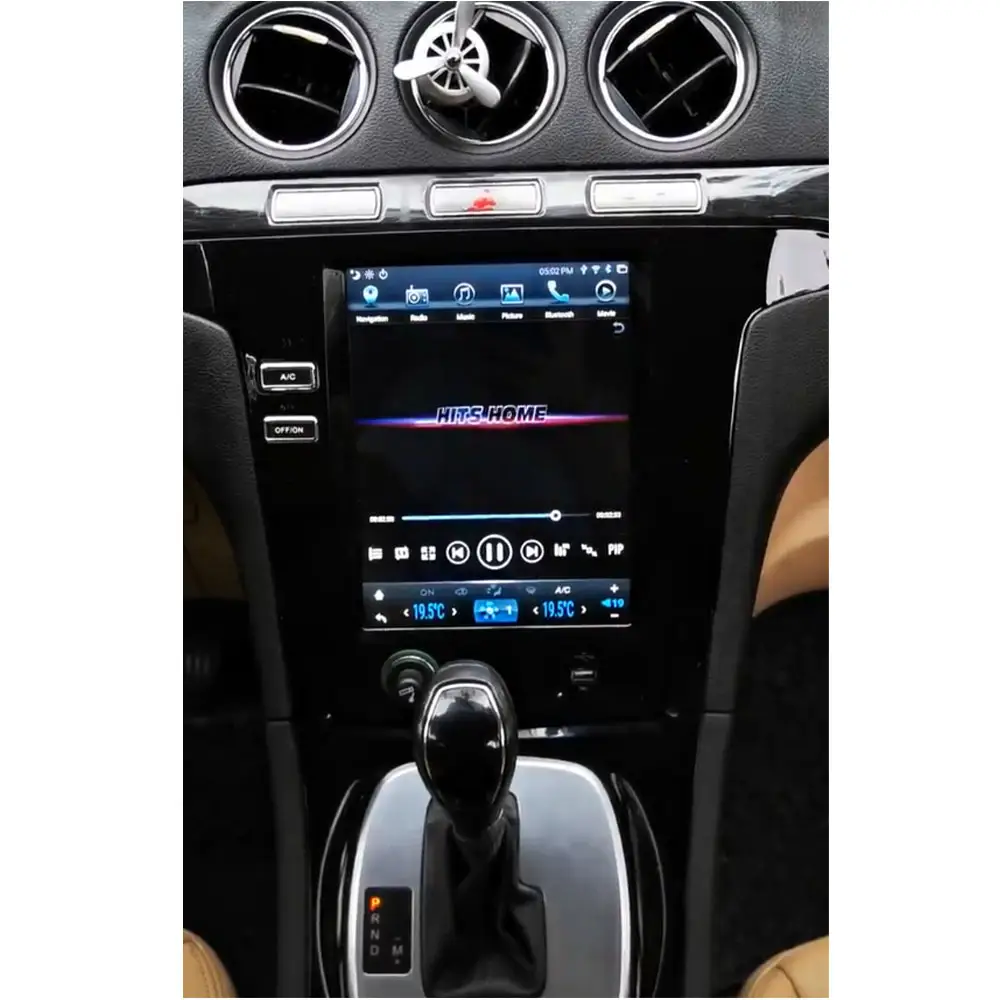 안드로이드 9.0 테슬라 스타일 포드 갤럭시 S Max 2007-2015 멀티미디어 플레이어 GPS Navi 라디오 스테레오 헤드 유닛 DSP Carplay