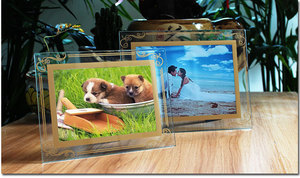 Phổ biến bán cũng Wedding khung/quà tặng trang trí Glass Khung ảnh - Product Image 2