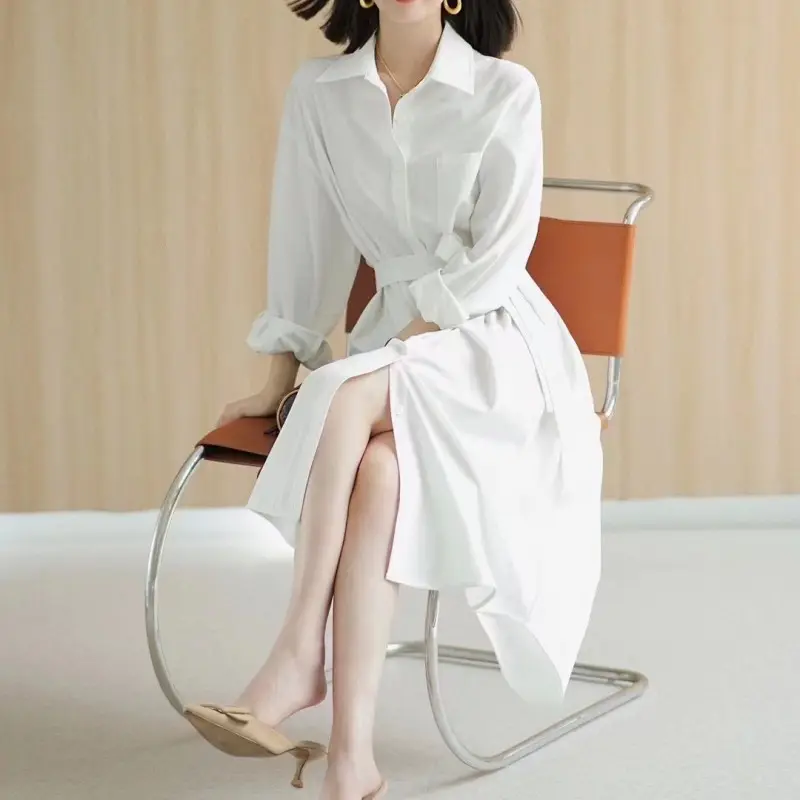Design coreano Sexy scollo a v lungo tinta unita vestito da partito diviso signore abiti firmati donna lungo maxi estate 7173