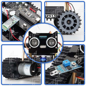 Eparthub Smart Robot Starter Kit with Tracked Vehicle and <strong>Remote</strong> Wireless Gesture <strong>Control</strong> <strong>for</strong> Creative Projects