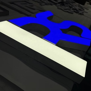 カスタマイズされたカラー3D LED看板会社モール病院パーク広告装飾用エポキシ樹脂顔付き - Product Image 1