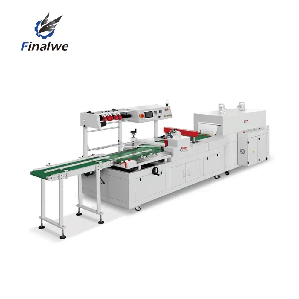 Finalwe Long Time Working 6040 Heat Shrink Machine Automatic Wrapping Pack