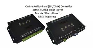 DMX ARTNET spi DmxledコントローラーTC809はsdカードでサポートされ、dmx512コンソールをサポートします - Product Image 2