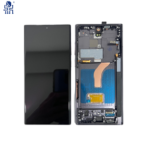 จอแสดงผล LCD พร้อมกรอบสำหรับ Samsung Galaxy S20 S22 S21 S23บวกหน้าจอสัมผัส OLED คุณภาพสูง100% ผ่านการทดสอบ