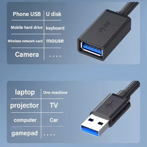 สายต่อ3.0 USB ตัวผู้ไปยังตัวเมีย5 Gbps สำหรับถ่ายโอนข้อมูล - Product Image 4